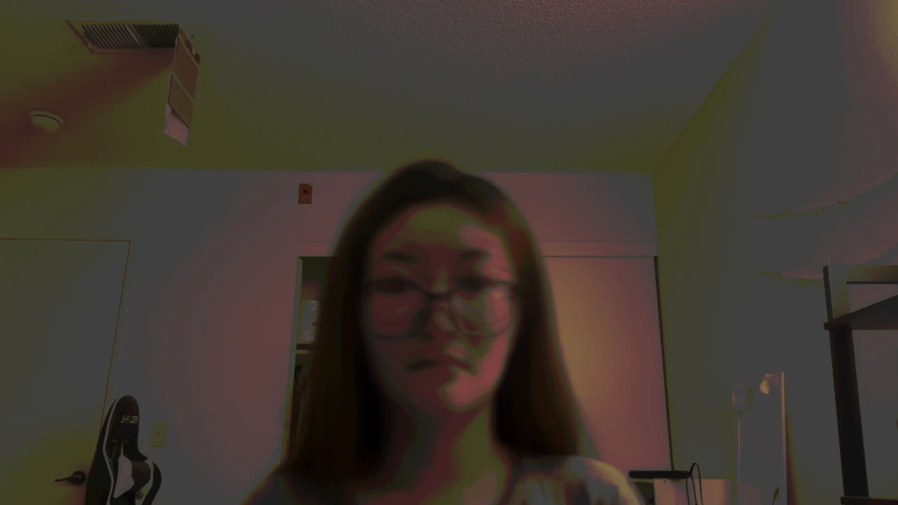 Early sixty-second portrait accumulation test of Kelly